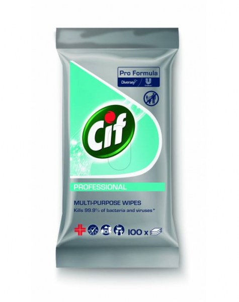 Cif PF.Multipurpose Wipes (4x100db)